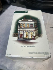 Nice Department 56, Christmas in the City - City Post & Telegraph Office Retired - Picture 1 of 9