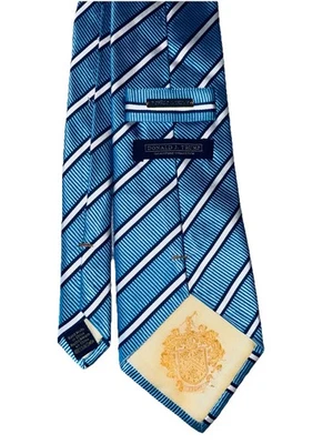 Галстук мужской Donald J Trump Signature Collection синий 100% шелк для офиса руководителя - Изображение 1 из 4