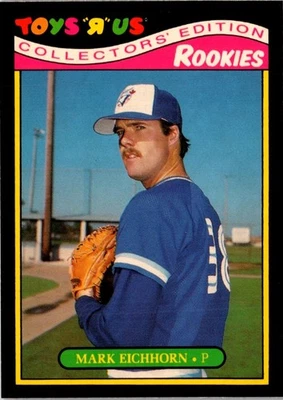 1987 Topps Toys'R'Us Rookies Mark Eichhorn #10 Toronto Blue Jays Baseball Card - Image 1 of 2