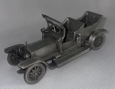 The Danbury Mint 1907 Silver Ghost 1:43 Scale Pewter Model Car - Image 1 of 4