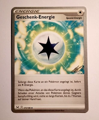 Pokémon - Geschenk-Energie - Spezial-Energie - 171/196 - DE - Sammelkarte - neu - Bild 1 von 2