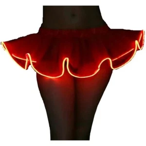 LED wire light up tutu- red in color - Picture 1 of 2