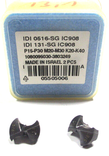 Produktbild von 2x ISCAR VHM Bohrkrone/Bohrereinsatz 18,5 Mm – IDP 185 IC908 P15-30, NEU H47792