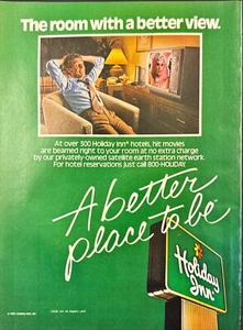 Holiday Inn Hotels Room with a Better View Vintage Print Ad 1984 - Picture 1 of 6
