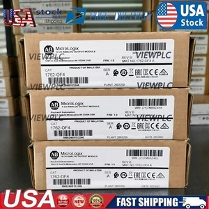 New Factory Sealed Allen-Bradley 1762-OF4 SER A Analog Output Module 1762OF4 - Picture 1 of 7