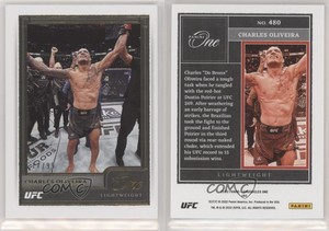 2022 Panini Chronicles UFC One /99 Charles Oliveira #480