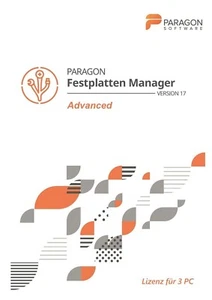 Paragon Disk Manager 17 Advanced Version 3-PC / Licencja wieczysta / Key (ESD) - Zdjęcie 1 z 6