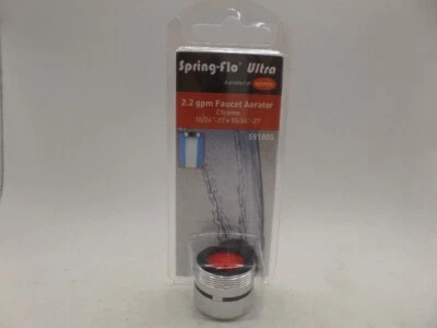 NEOPERL 37.0118.98 591805 SPRING-FLO ULTRA 2.2 GPM DUAL-THREAD AERATOR - Image 1 of 2
