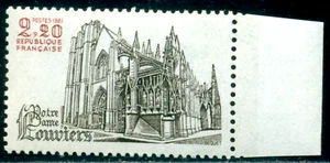 1981 Church of Notre-Dame de Louviers,Gothic church ,France,2285,MNH - Picture 1 of 1