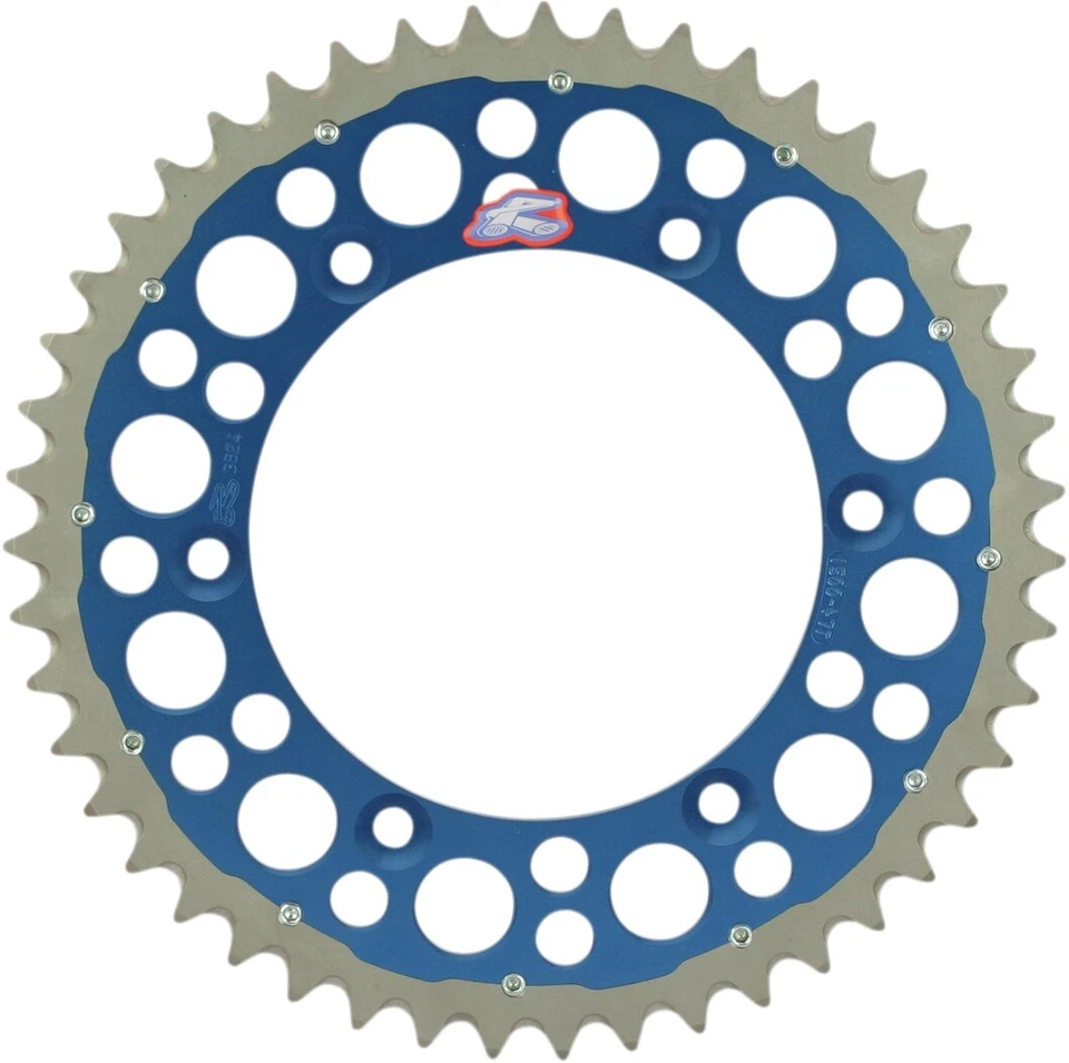 Renthal Twinring Sprocket 50T Blue Rear YZ 125 250 YZ450F YZ250F 150052050GPBU - Image 1 of 1