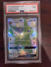 Pokémon Carta Espeon Gx Shiny Hidden Fates - Psa 9 Mint - Escorrega o Preço