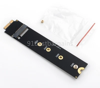 M.2 B-Key NGFF SATA SSD to 2010/2011 Macbook Air 6+12 Pin SSD Adapter Converter - Image 1 of 4