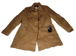 Blazer Ninalpaca Mujer Talla 42 Marrón Lana Alpaca Hecho en Perú Abrigo Chaqueta Frío - Imagen 1 de 21