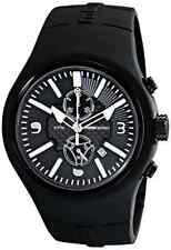NWOT Momo Design Men's MD1009BK-06BKWT "Mirage" Black Chronograph Watch