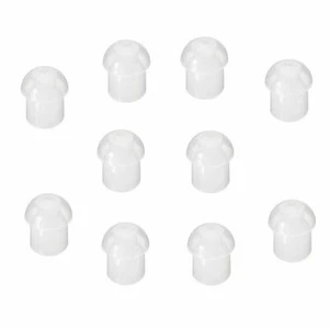 10PCS Silicone Rubber Earbud For Radio Acoustic tube Earpiece - Picture 1 of 3
