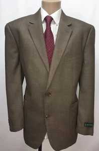 CHAQUETA ABRIGO DEPORTIVO BLAZER LAUREN RALPH LAUREN PARA HOMBRE TALLA 46R MARRÓN TEJIDO CANASTA - Imagen 1 de 12