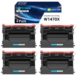 LOT Toner W1470A W1470X Compatible avec HP 147A 147X LaserJet M611dn M612x M634h - Photo 1/17