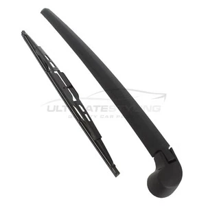 Rear Windscreen Wiper Arm & Blade Set 33 cm 13" Inch Audi Q7 2006-2016 ATV/SUV - Picture 1 of 3