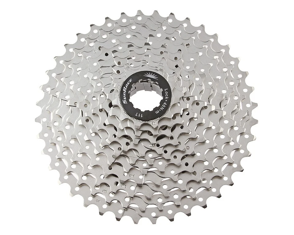 10-скоростная кассета для велосипеда SUNRACE индекс 11/40t CSMS3 серебристый цвет деталь для велосипеда - Изображение 1 из 1