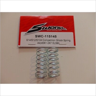 Shock Damper SpringA4 #SWC-115145 (RC-WillPower) Sworkz S14-2 - Image 1 of 2