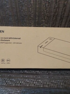 NEW UGREEN USB 3.0 to 3.5 inch SATA External Hard Drive Enclosure - Picture 1 of 3