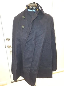 Vtg 1957 Nurses Wool Cape Jacket Arkansas Baptist Hospital Nurse Uniform Coat - Picture 1 of 20