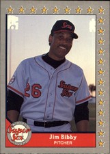 1989-90 Pacific Senior League Baseball Card #52 Jim Bibby