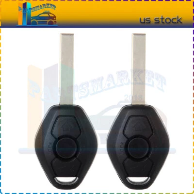 2 For BMW X3 Z4 2003 2004 2005 2006 2007 2008 2009 Car Remote Control Keyless - Image 1 of 4