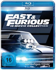 Fast & Furious 1-10 / 10-Movie Collection # 10-BLU-RAY-BOX-NEU - Imagen 1 de 7