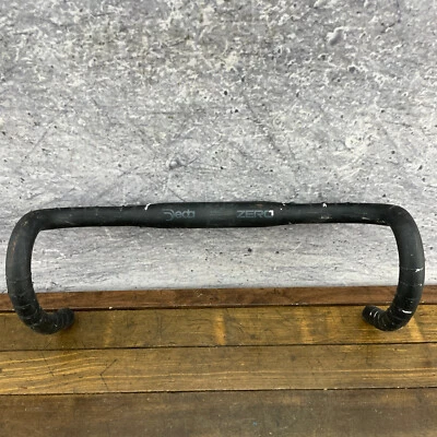 Deda Zero Handlebar 31.7 31.8 Clamp 42 cm Bar 420 Black Alloy Drop Bar Zer0 - Image 1 of 4