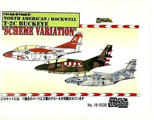 1/144 Trainer : NA Rockwell T-2C Buckeye [3 x Schemes] #16-023B  : TRIPLE NUTS - Picture 1 of 3