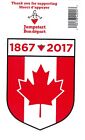 1867 2017 (50 ans) LOGO Canada Crest autocollant extérieur 