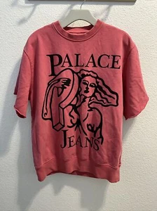 Palace Skateboards Short Sleeves Sweatshirt Deco Rose Size M - Picture 1 of 6