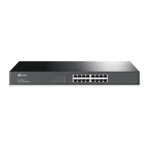 TP-LINK TL-SG1016 16-Port Gigabit Rackmount Switch auto MDI/MDIX standard 19inch - Picture 1 of 3