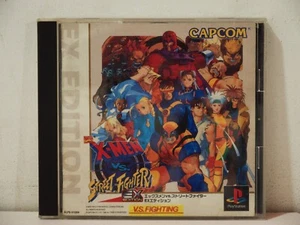 X-Men Vs. Street Fighter EX Edition Sony Playstation PS1 NTSC Japan - Imagen 1 de 7