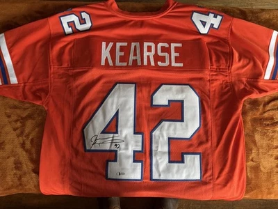 Jevon Kearse Autographed Custom Jersey Florida Gators Beckett Authentication - Image 1 of 4