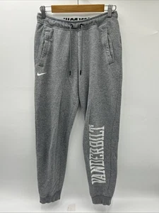 Vanderbilt Commodores Sweatpants Joggers NIKE Men’s Size SMALL Gray JUST DO IT - Picture 1 of 7