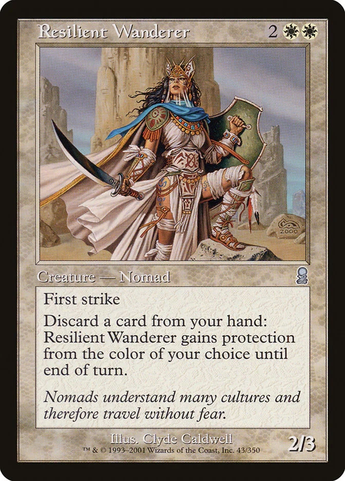 Resilient Wanderer [Odyssey] Magic MTG - Image 1 of 1