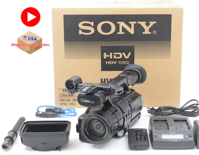 [ NEAR MINT+++ ] Sony HVR-Z1J Professional HDV Camcorder Video Camera JAPAN - Image 1 of 4
