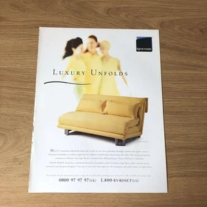 FASH01 ZEITSCHRIFTENANZEIGE 12X9 LIGNE ROSET: MEHRSCHLAFSOFA - Bild 1 von 1