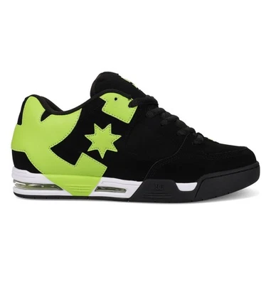 DC SHOES  Command black/lime scarpe uomo skate bmx baggy style - Imagen 1 de 4