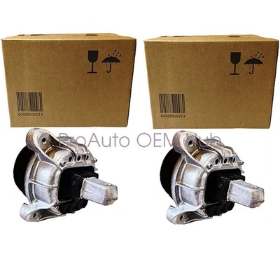 22117935149 22117935141 2x OEM Engine Motor Mounts For 2012-2016 BMW 535I 640I Foto 1 de 4
