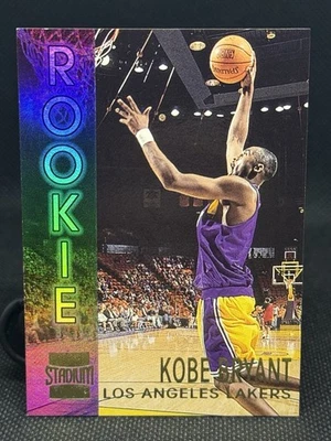 1996-97 Topps Stadium Club Kobe Bryant RC R9 Base Los Angeles Lakers Rookie Card - Image 1 of 2