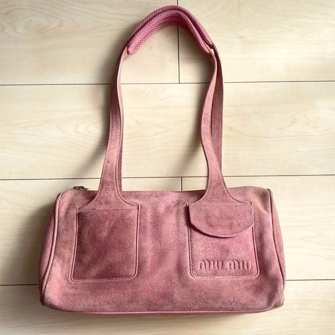 Miu Miu Suede Bags & Handbags for Women for sale | eBay