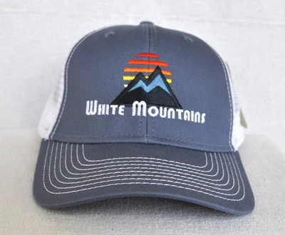 *WHITE MOUNTAINS NEW HAMPSHIRE* Gorra de Senderismo Trucker *OURAY 50004-05* Foto 1 de 3