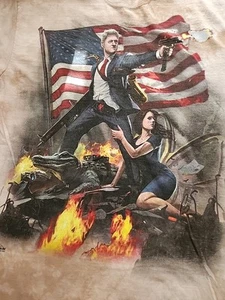 The Montain Bill Clinton Graphic Print T-shirt  Size L Used - Picture 1 of 12