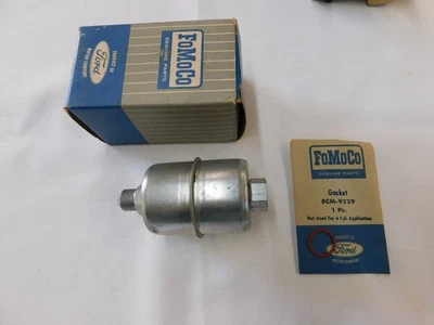 Nuevo de Lote Original Ford 1960 Thunderbird + Fairlane Galaxie Filtro de Combustible de Gas 223 292 352ci Foto 1 de 4