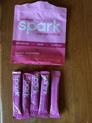 5 palos de limonada rosa chispa ADVOCARE Foto 1 de 2
