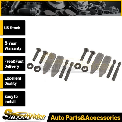 Dorman - AJUDA 2 peças maçaneta de trava da porta dianteira para Ford Excursion 2000-2003 2004 2005 - Imagem 1 de 3