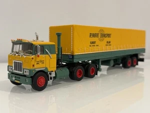 WSI Mack F700 6x4 & Classic Curtain Side Trailer RYNART TRADING 1:50 Scale - Picture 1 of 9